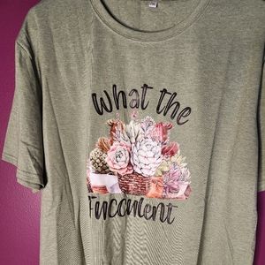 Womens Tshirt - What the Fucculent?